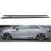 Накладки сплиттеры на пороги на Audi RS5 B9 Coupe